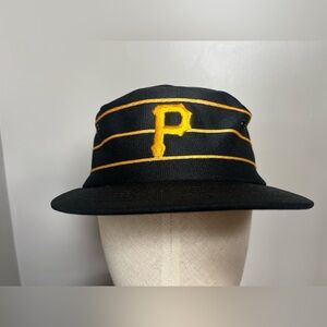 Pittsburgh Pirates 1970s Vintage Pillbox Sports Specialties Snapback Hat. Coke